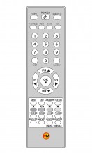 Controle Remoto Monitor LG M2241A / M2341A