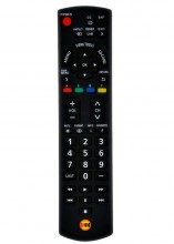 Controle Remoto Tv Panasonic LCD VIERA TC-L32X10B / TC-L37X10B / TC-L32C10B / TC-L42S10B